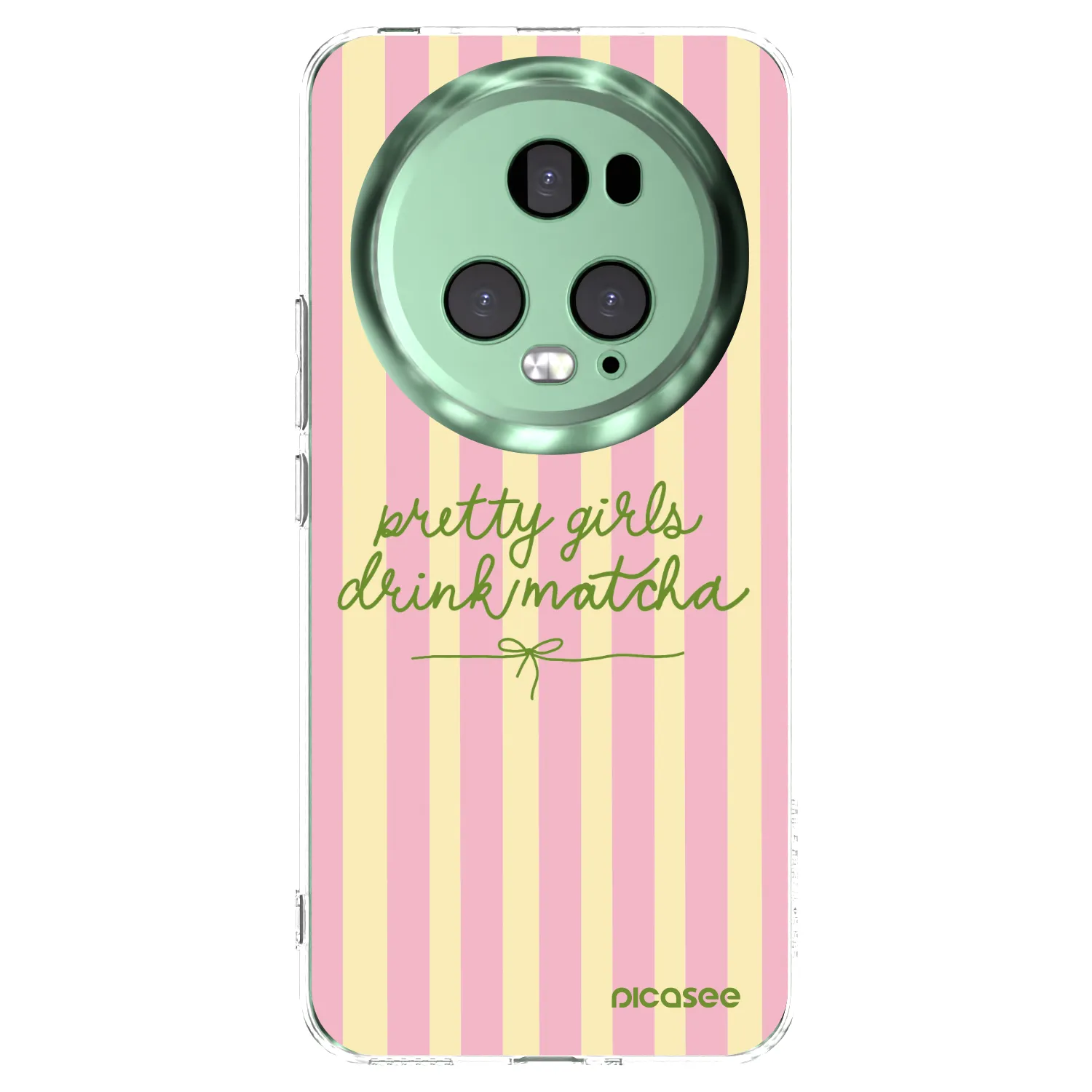 Picasee silikonový průhledný obal pro Honor Magic5 Pro - Pretty matcha