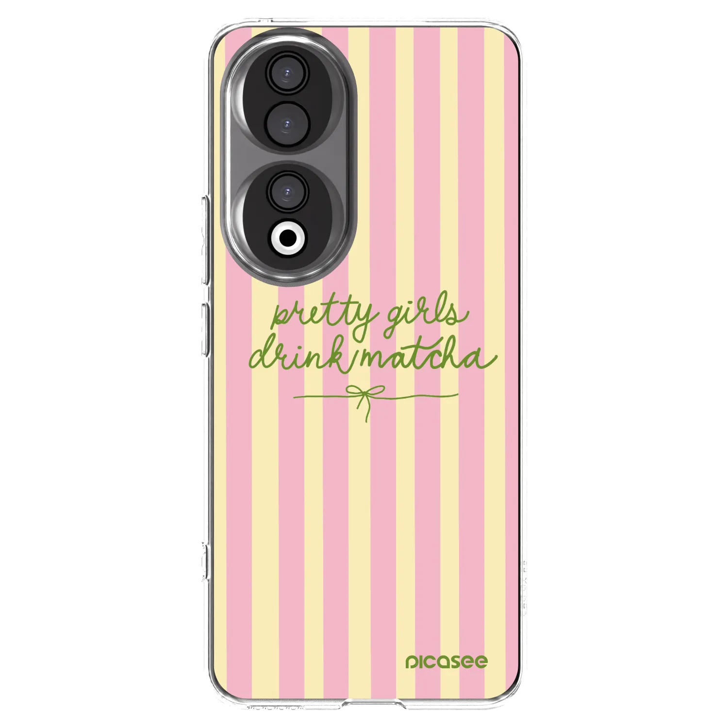 Picasee silikonový průhledný obal pro Honor 90 5G - Pretty matcha