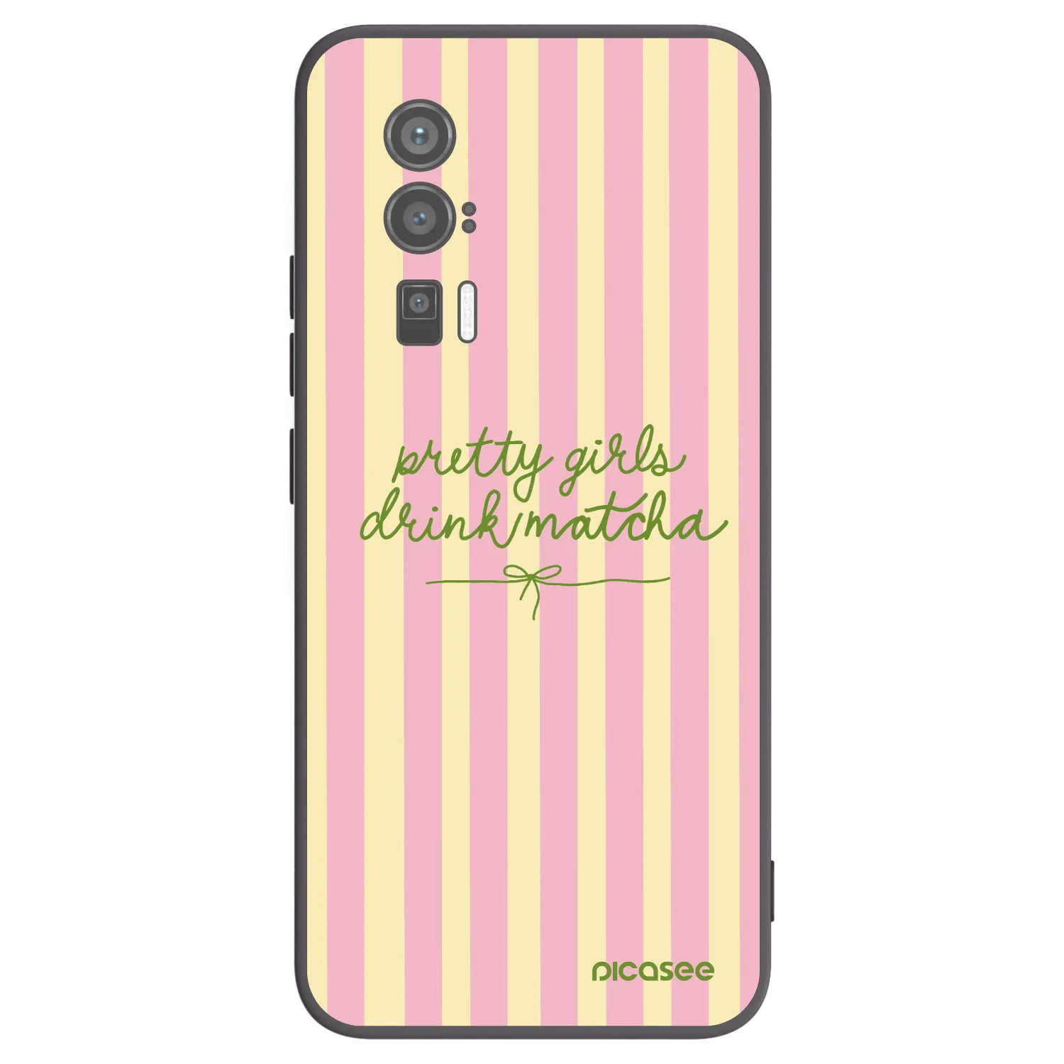 Picasee silikonový černý obal pro Xiaomi Poco F5 Pro 5G - Pretty matcha