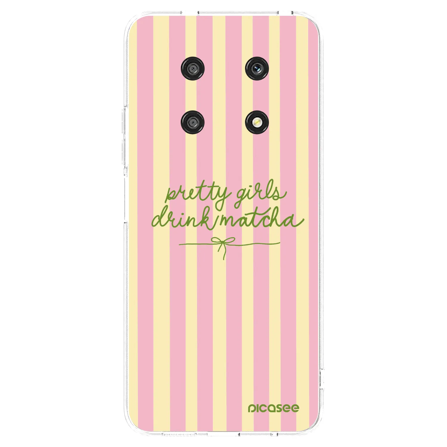 Picasee silikonový průhledný obal pro Honor Magic4 Lite 5G - Pretty matcha