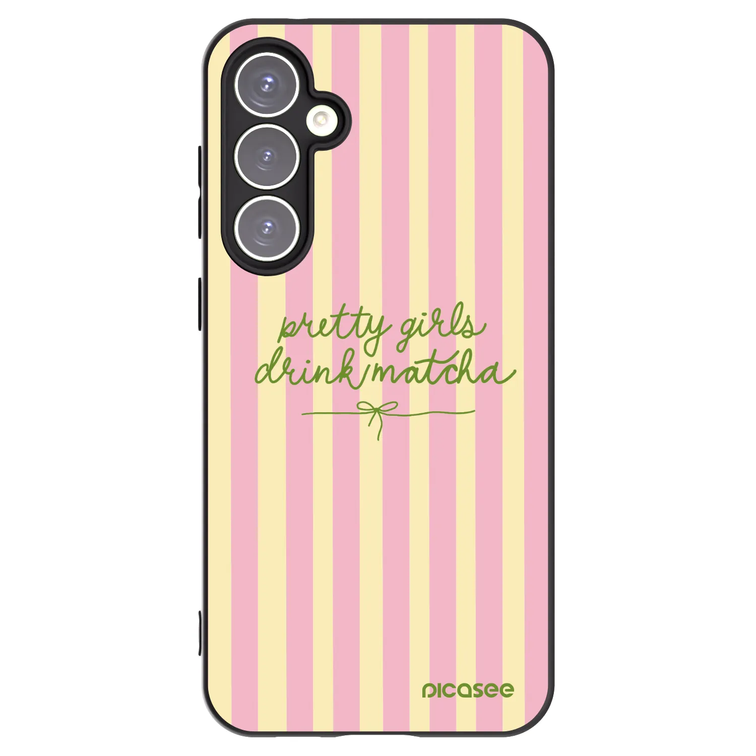 Picasee silikonový černý obal pro Samsung Galaxy S23 FE S711B - Pretty matcha