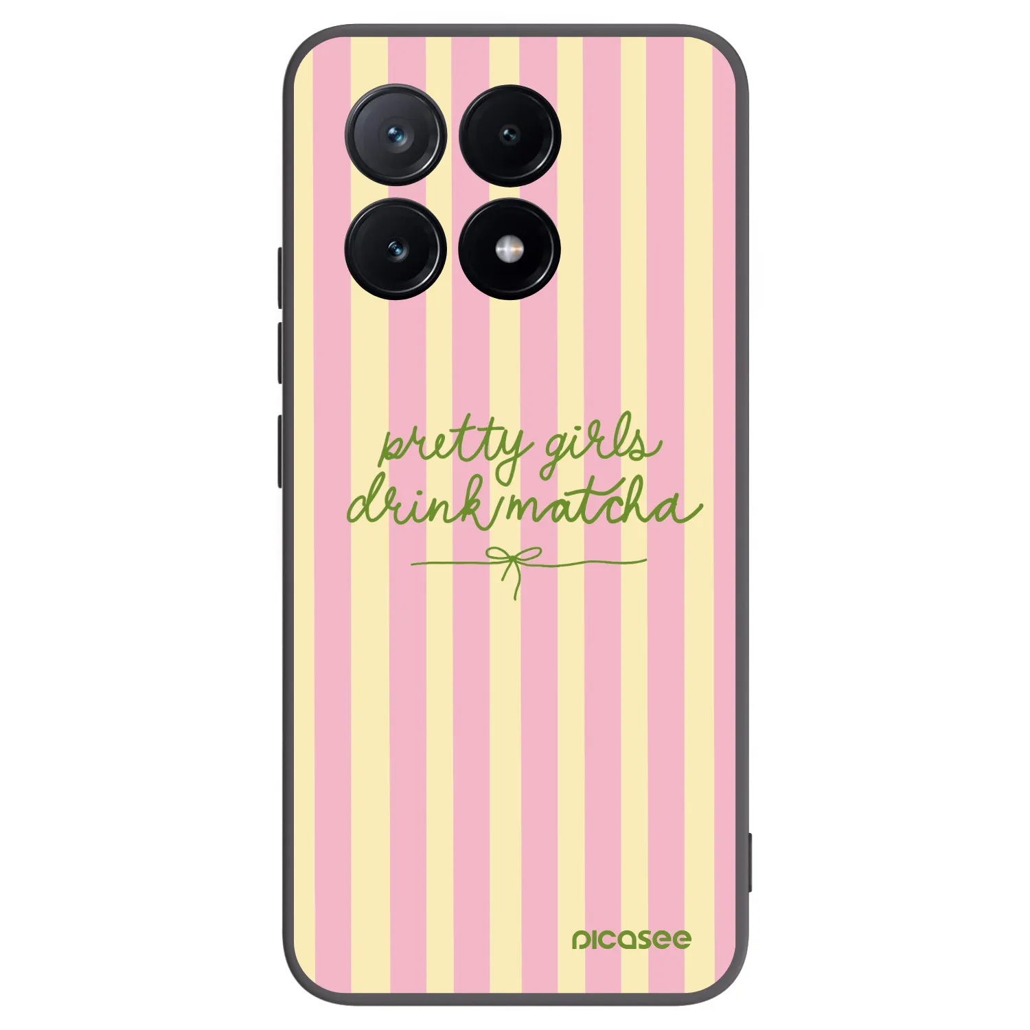 Picasee silikonový černý obal pro Xiaomi Poco X6 Pro - Pretty matcha