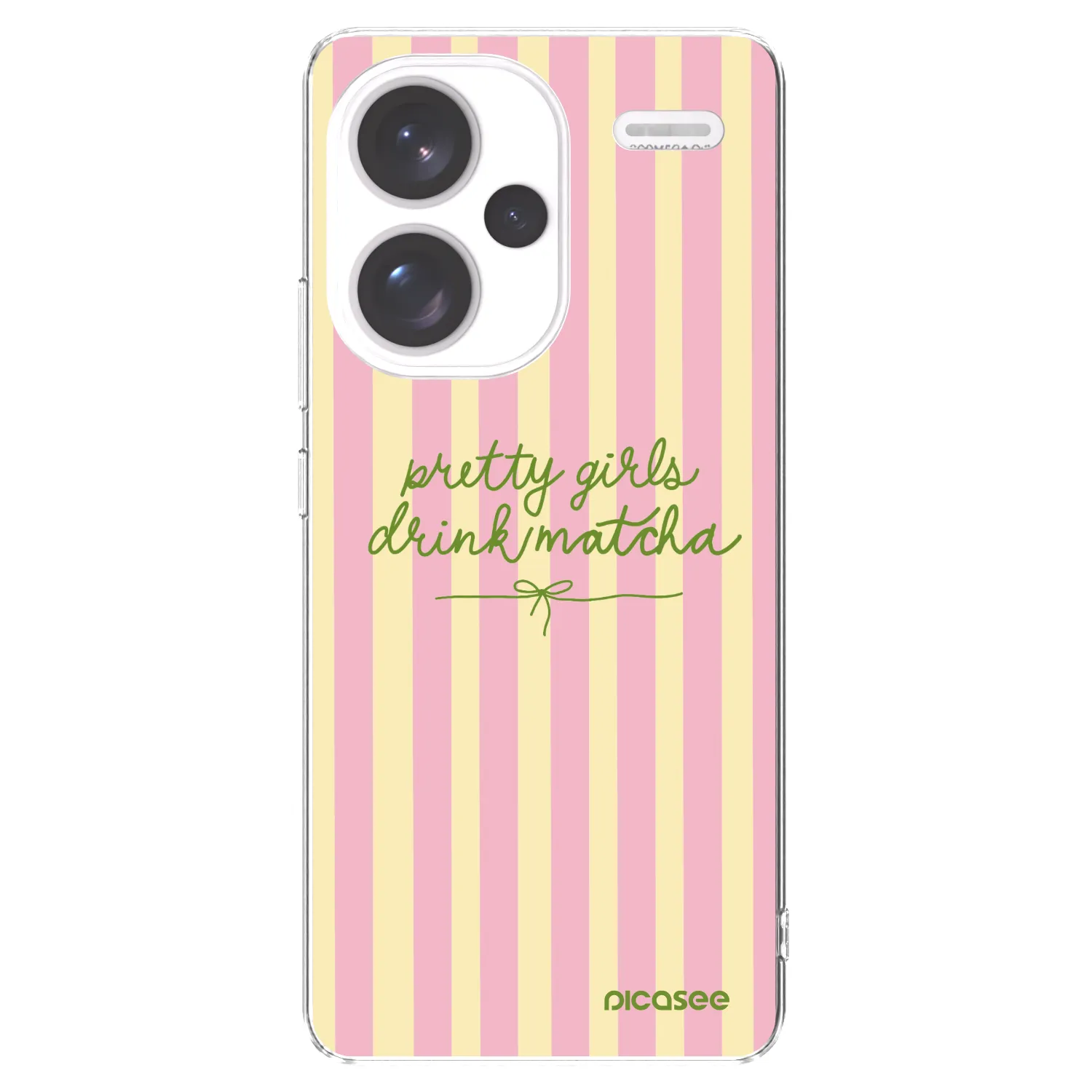 Picasee silikonový průhledný obal pro Xiaomi Redmi Note 13 Pro+ 5G - Pretty matcha