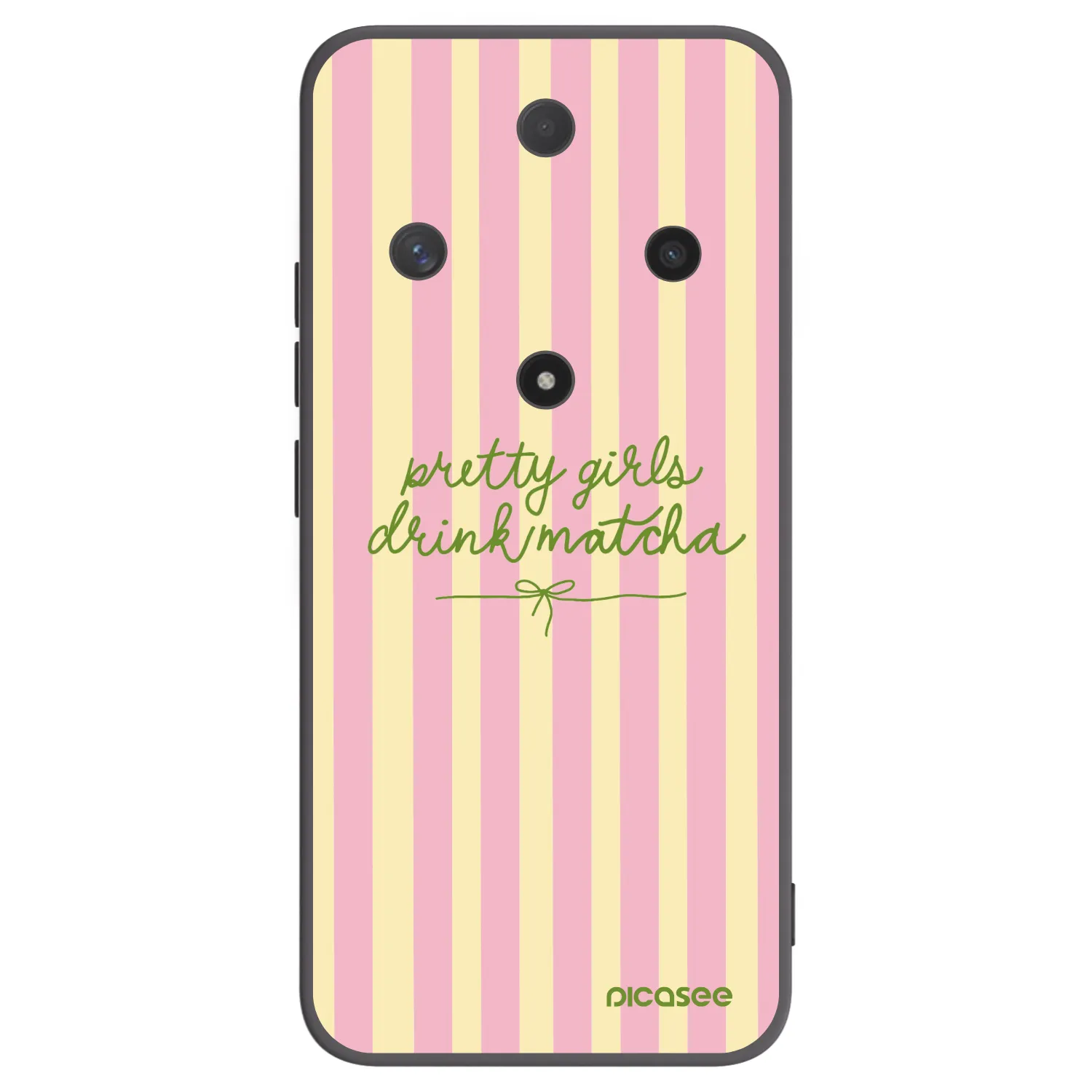 Picasee silikonový černý obal pro Honor Magic6 Lite 5G - Pretty matcha