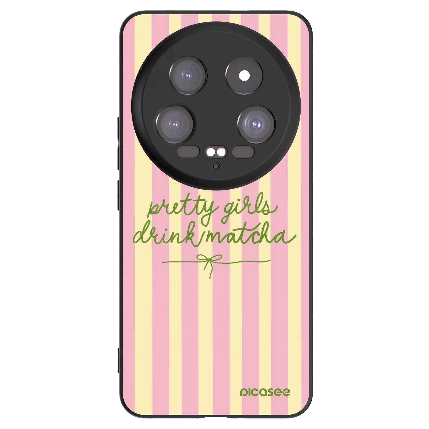 Picasee silikonový černý obal pro Xiaomi 14 Ultra - Pretty matcha