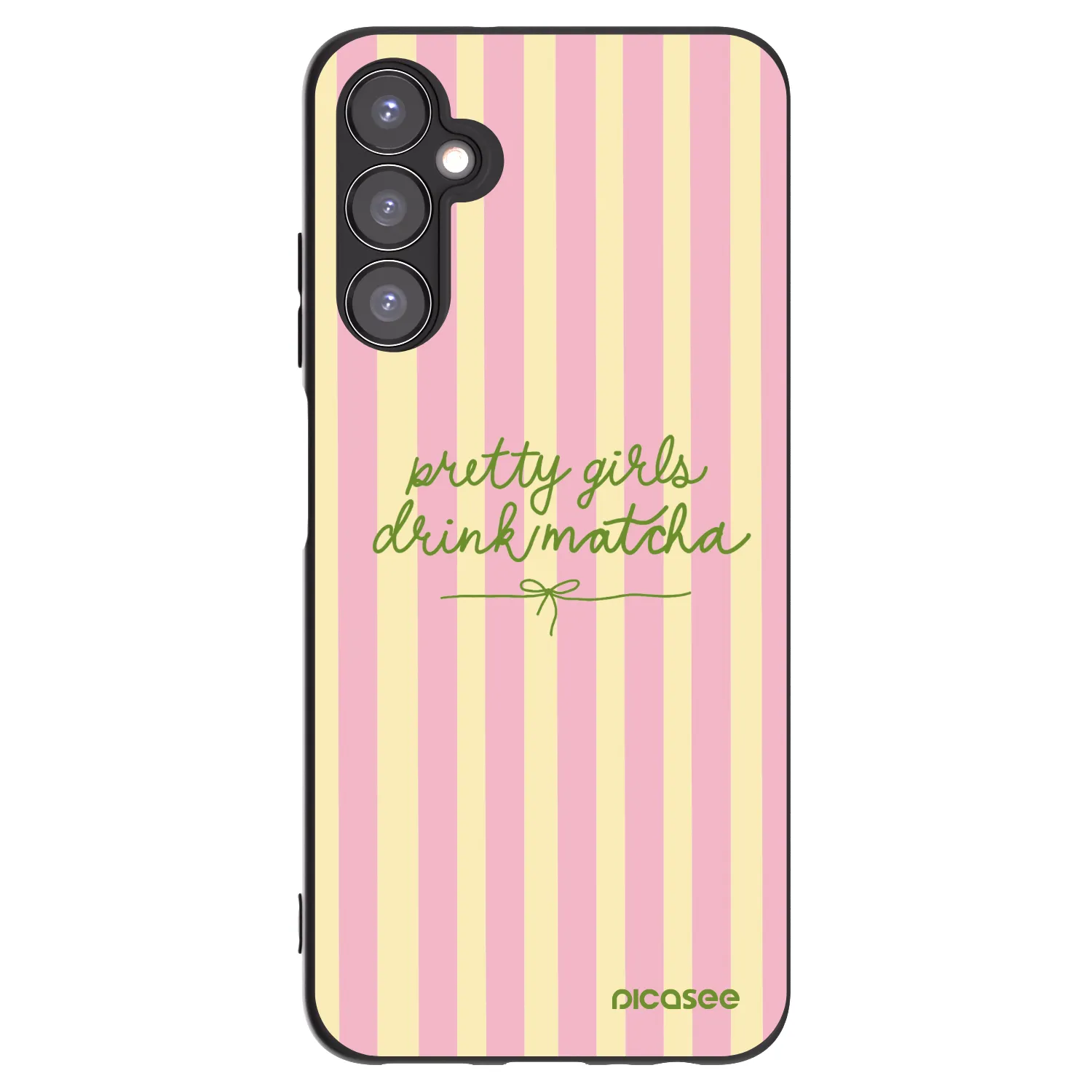 Picasee silikonový černý obal pro Samsung Galaxy A05s A057G - Pretty matcha