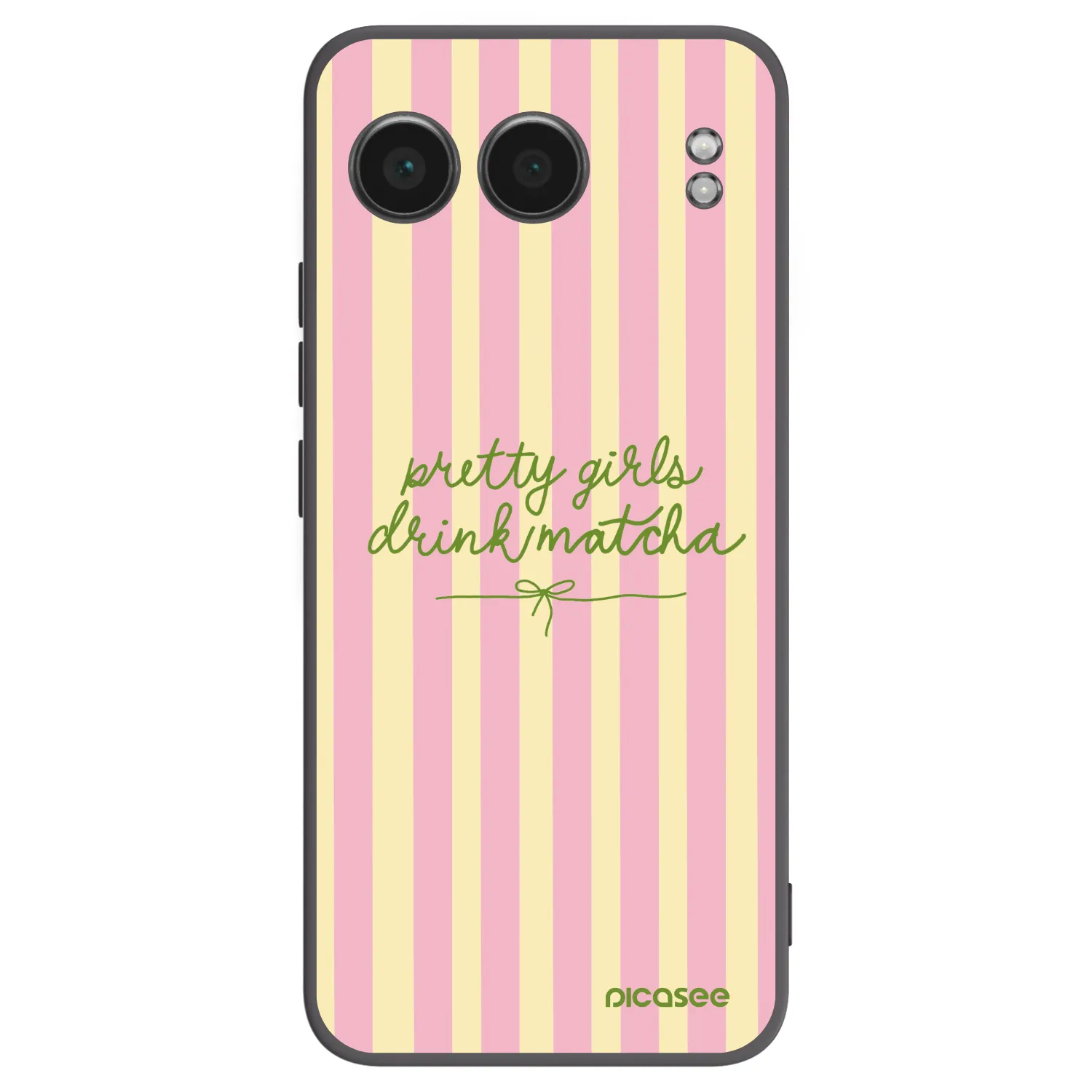 Picasee silikonový černý obal pro OnePlus Nord 4 - Pretty matcha