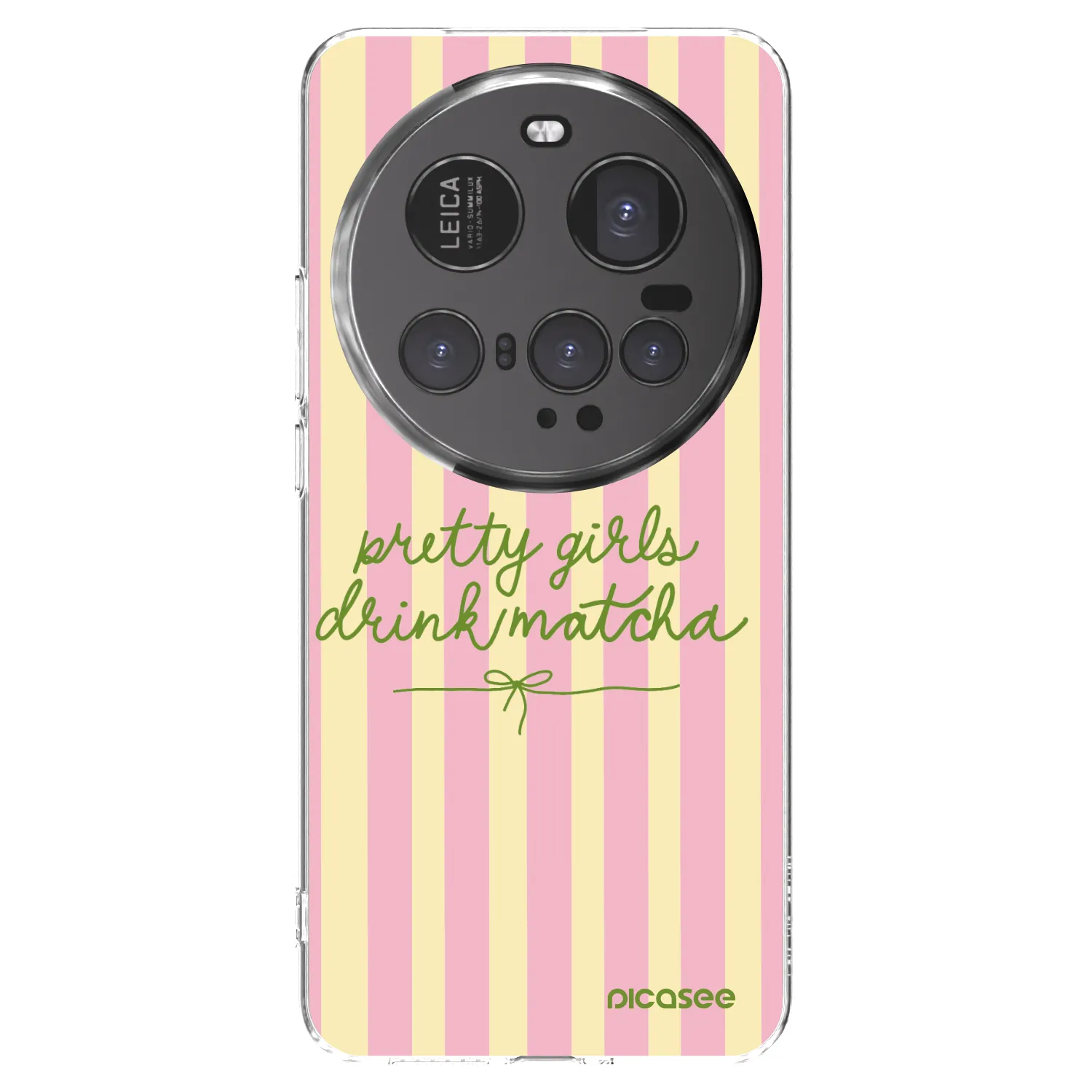 Picasee silikonový průhledný obal pro Xiaomi 15 Ultra - Pretty matcha