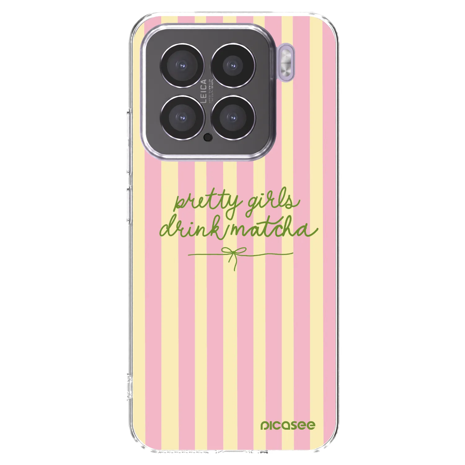 Picasee silikonový průhledný obal pro Xiaomi 15 - Pretty matcha