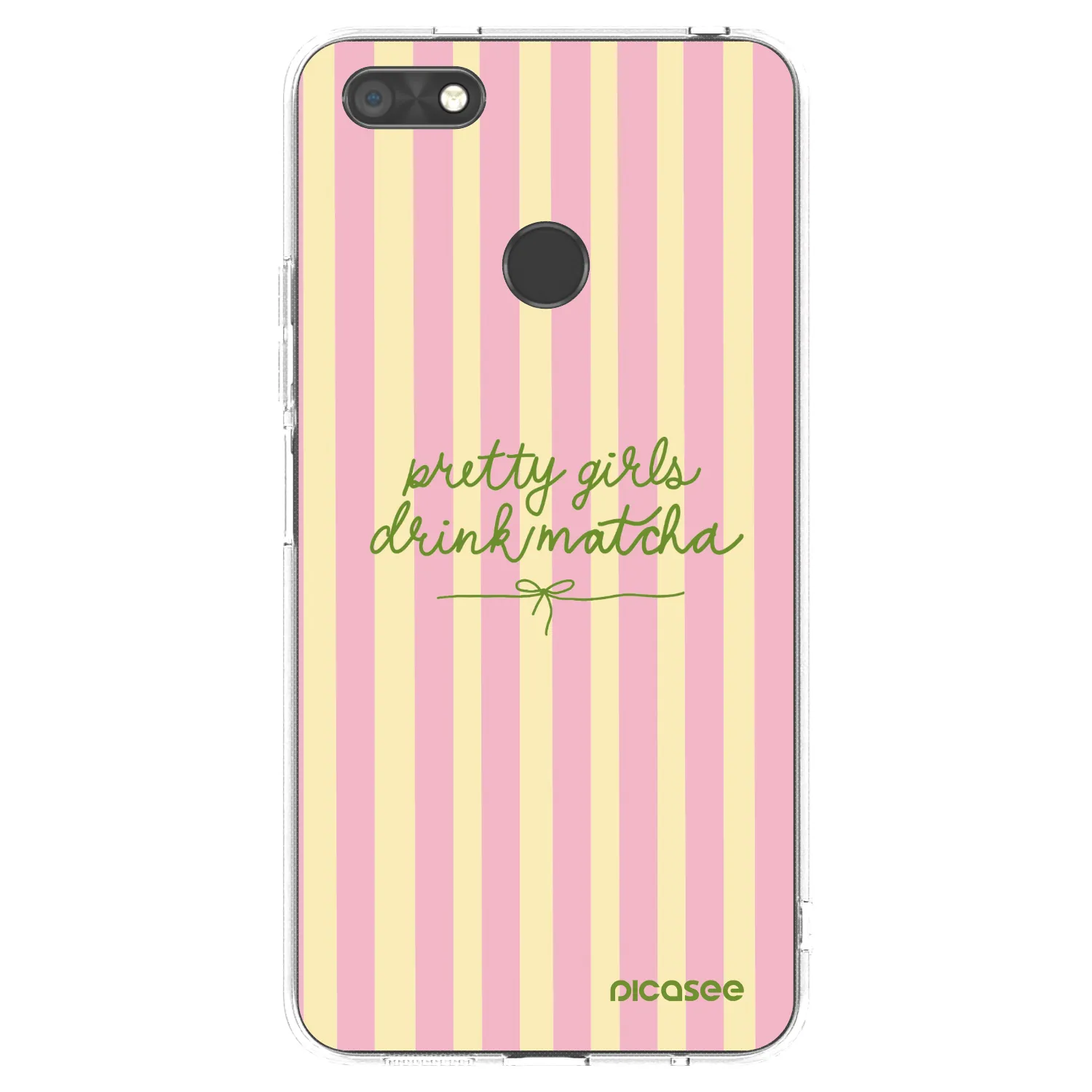 Picasee silikonový průhledný obal pro Huawei P9 Lite Mini - Pretty matcha
