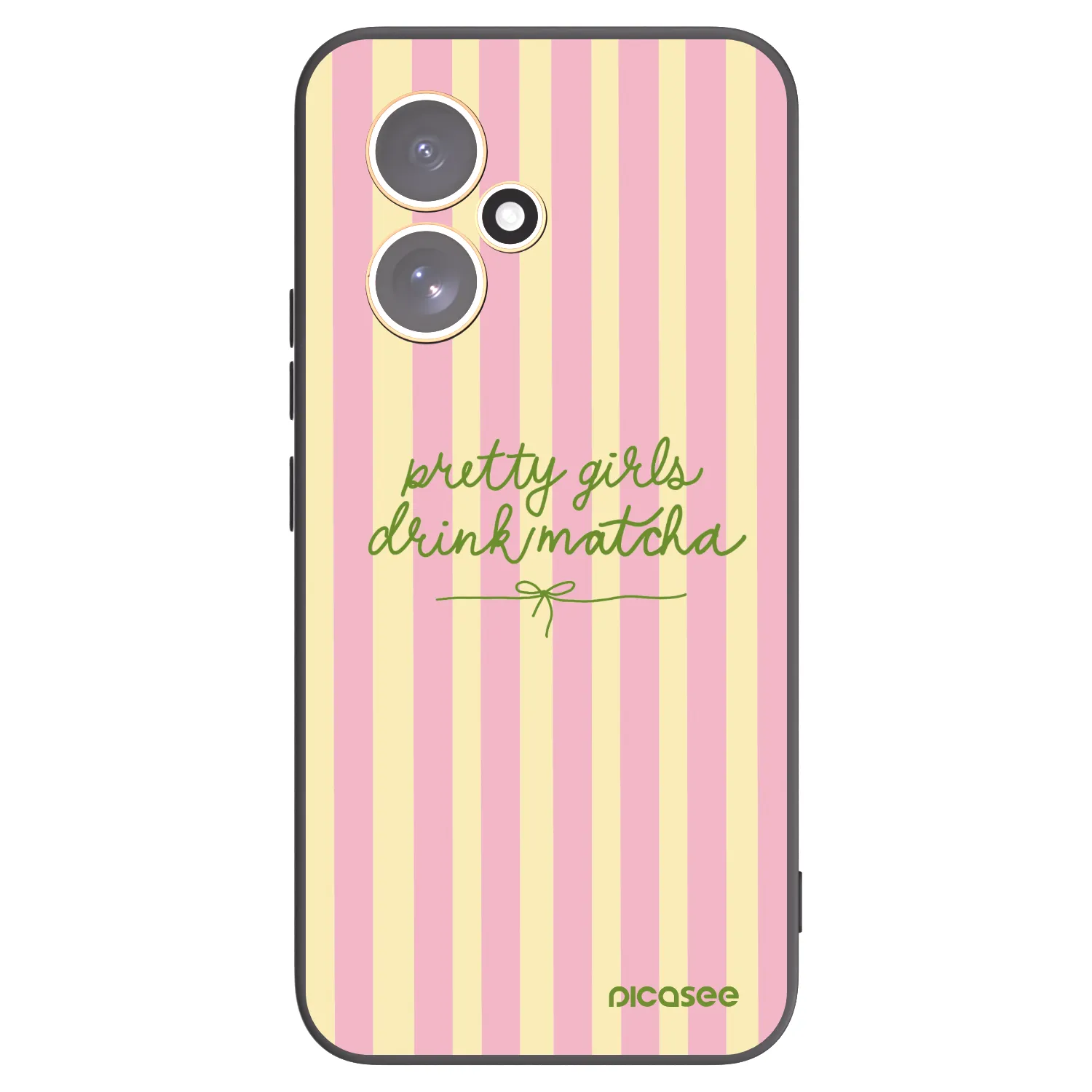 Picasee silikonový černý obal pro Honor 400 5G - Pretty matcha