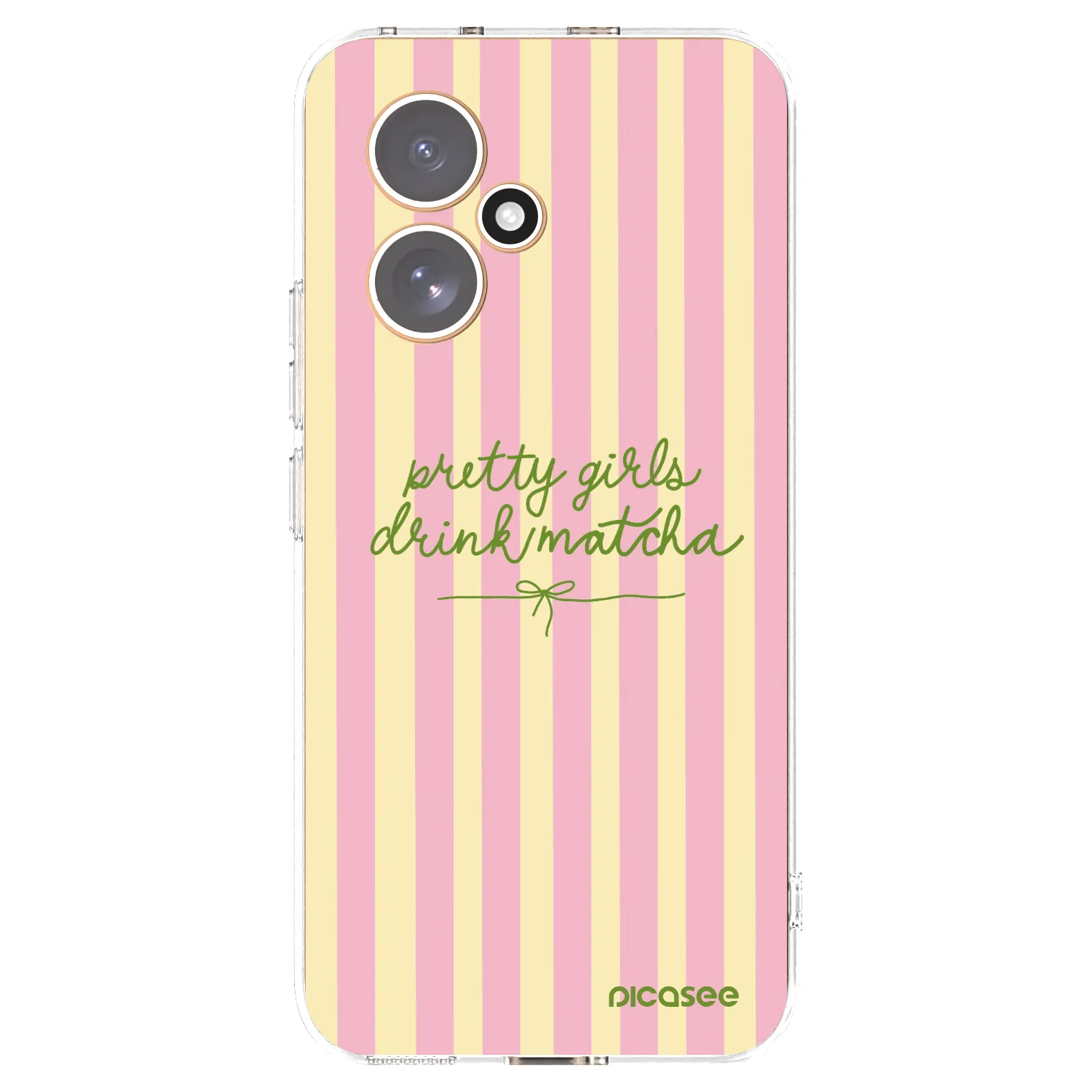 Picasee silikonový průhledný obal pro Honor 400 5G - Pretty matcha
