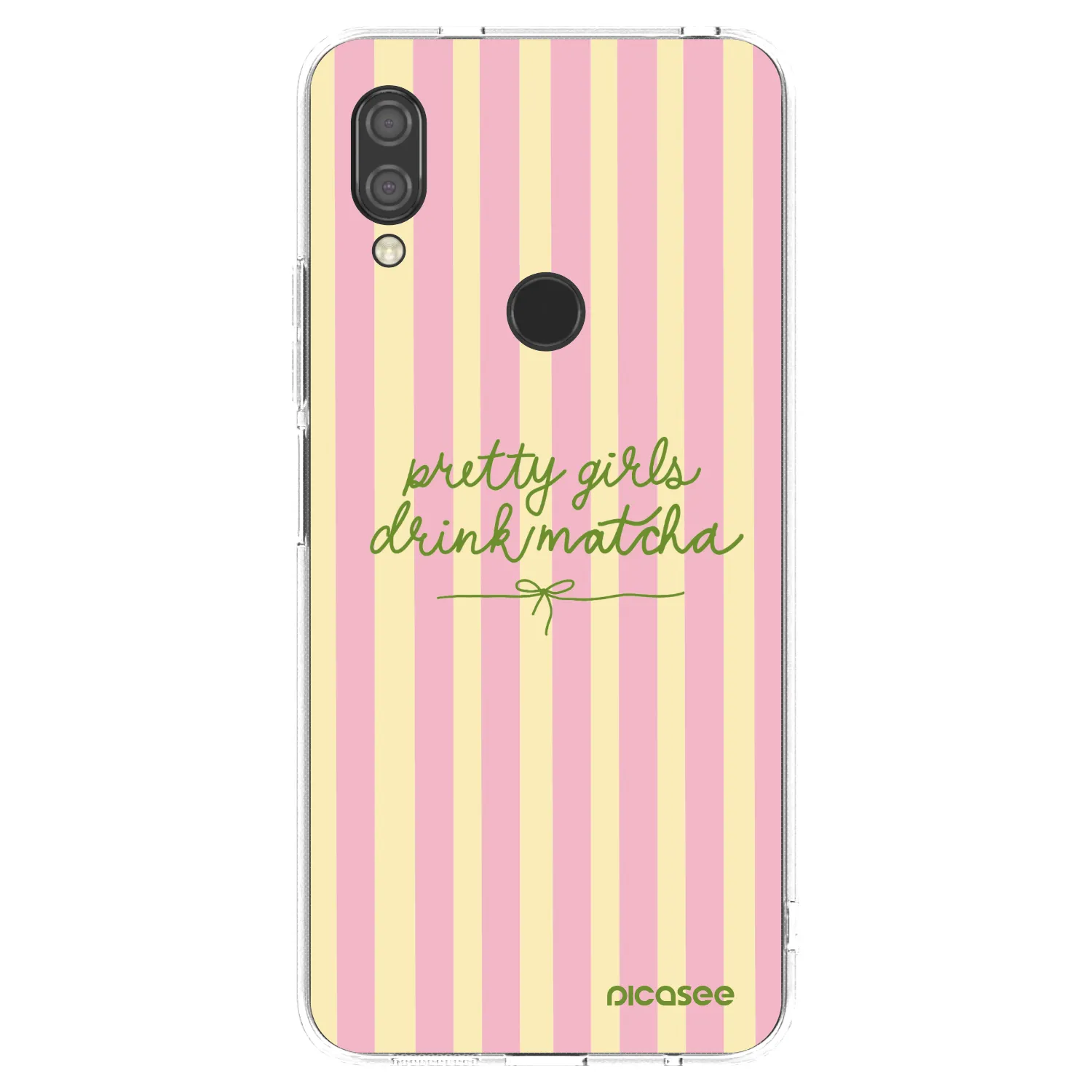 Picasee silikonový průhledný obal pro Xiaomi Redmi 7 - Pretty matcha
