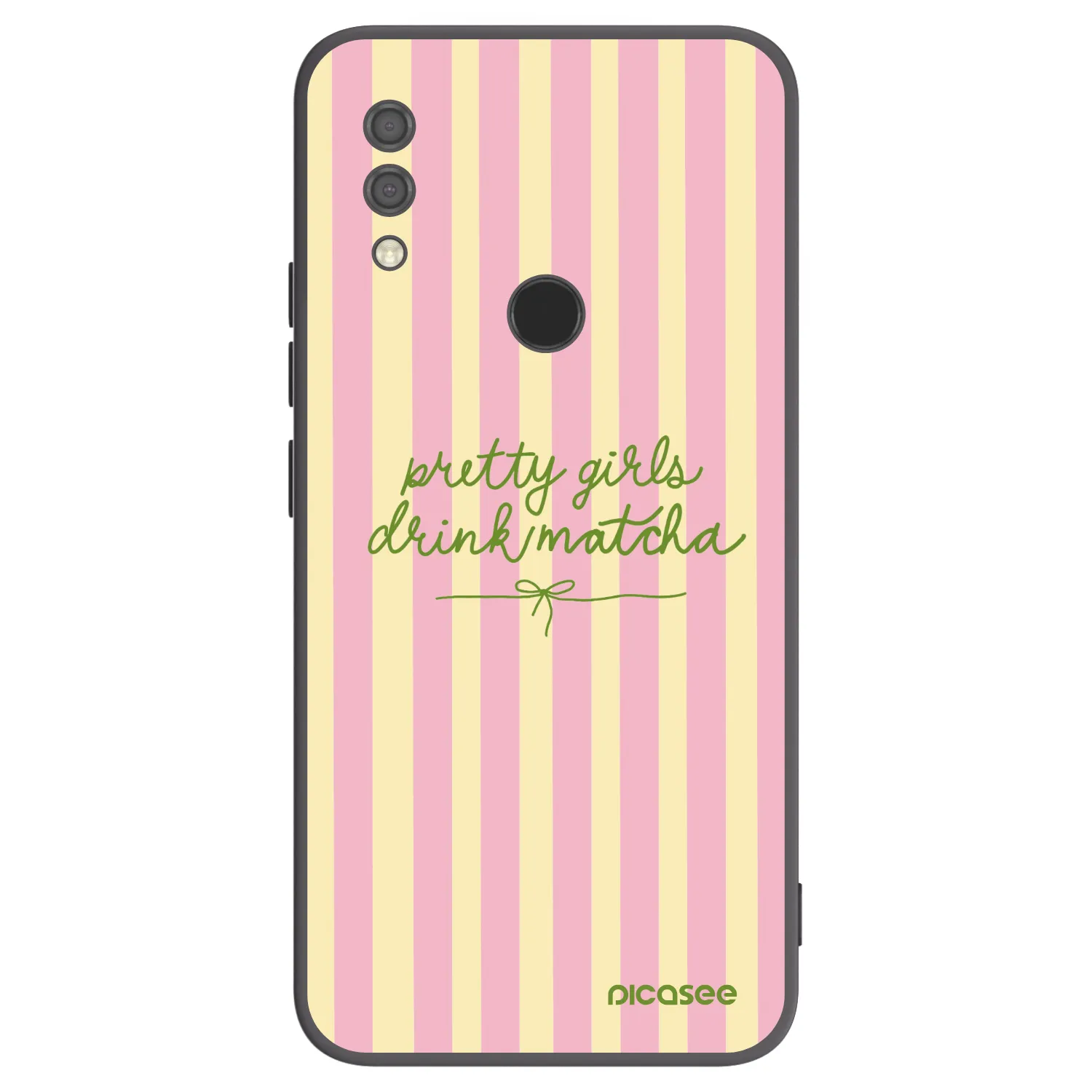 Picasee silikonový černý obal pro Xiaomi Redmi 7 - Pretty matcha