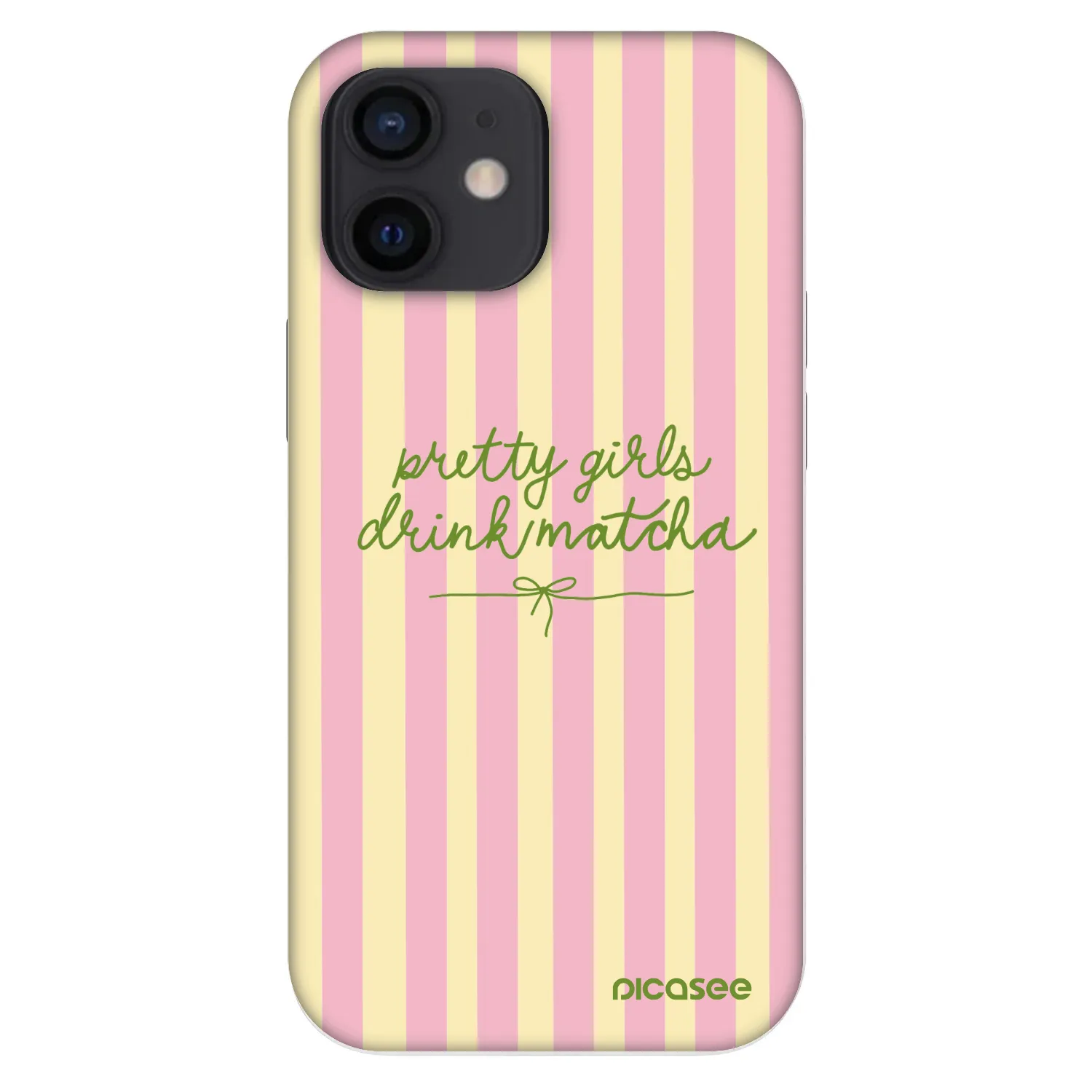 Picasee Fashion Case pro Apple iPhone 12 mini - Pretty matcha