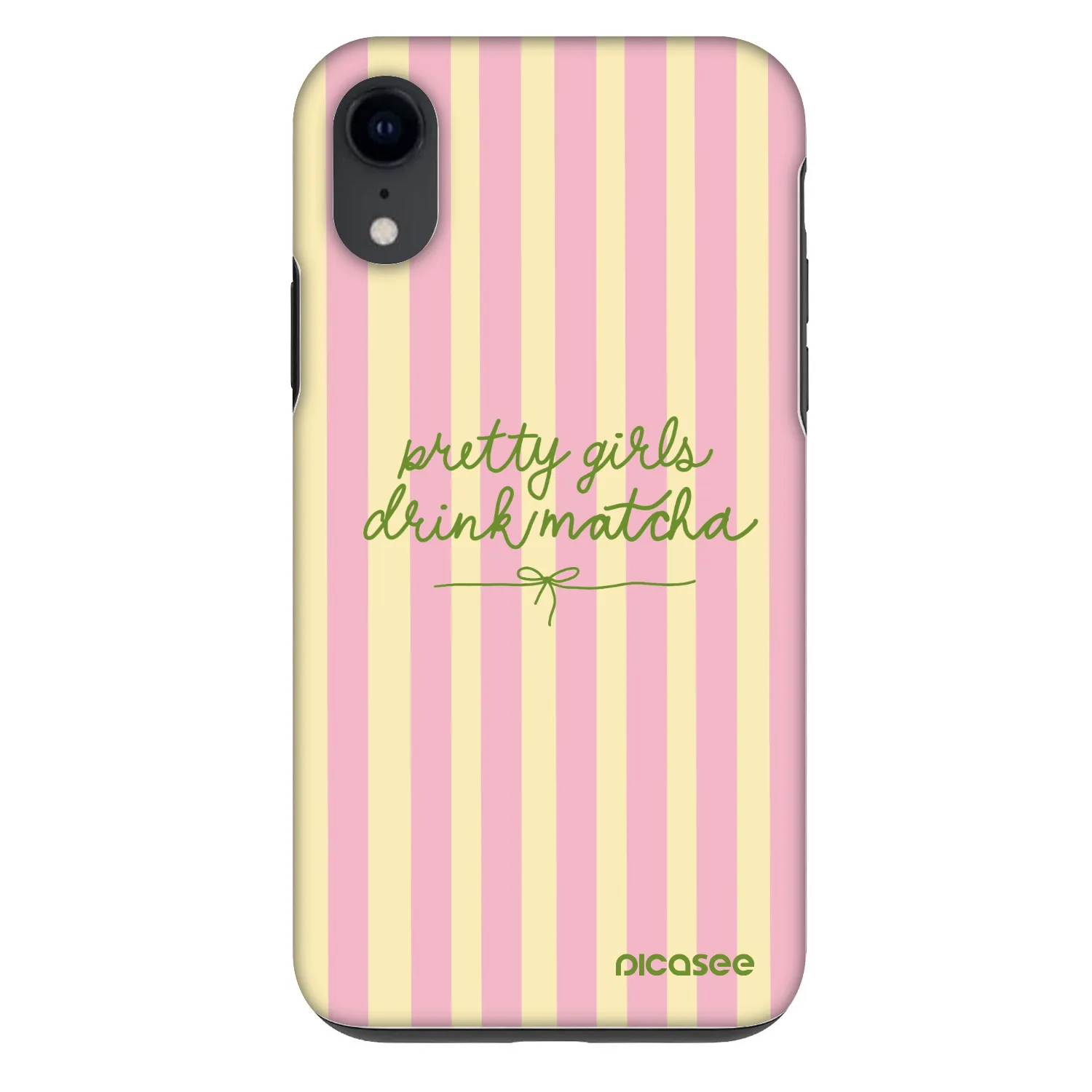 Picasee Fashion Case pro Apple iPhone XR - Pretty matcha