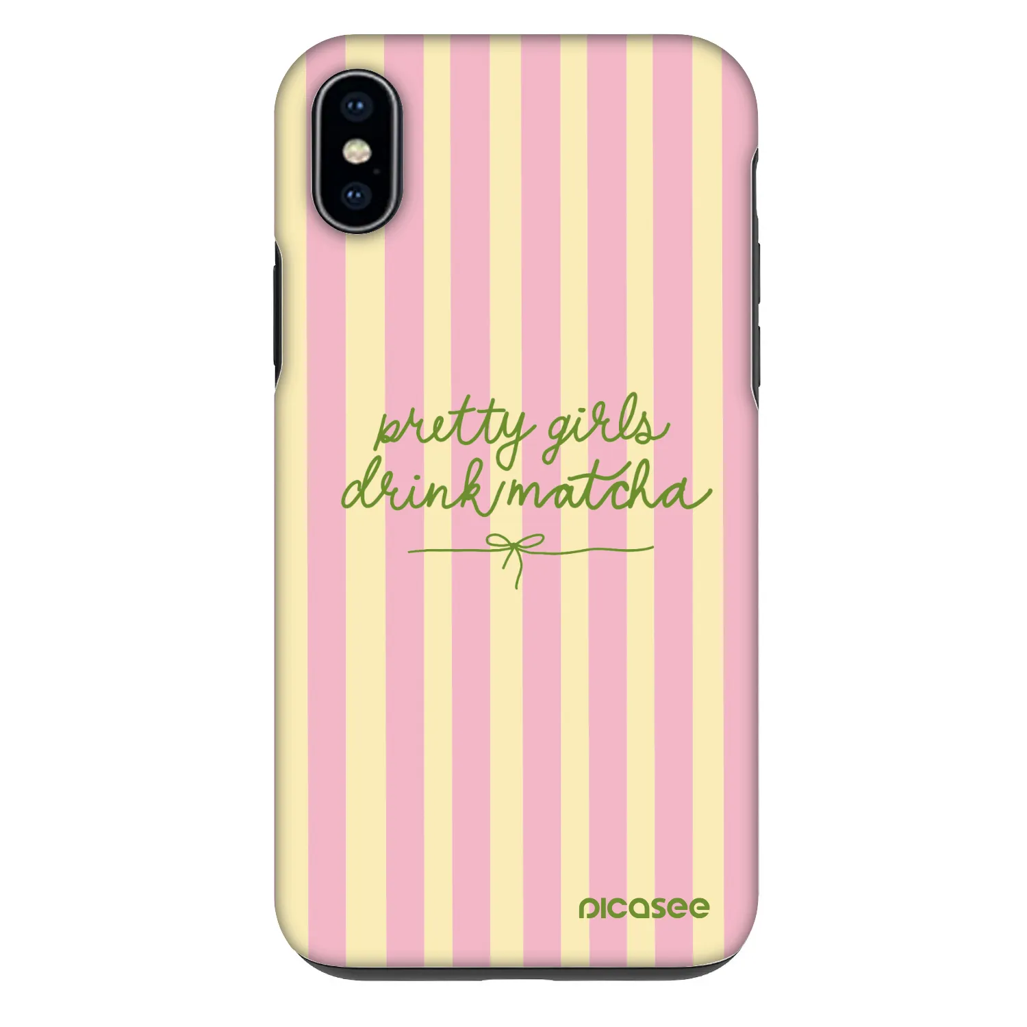 Picasee Fashion Case pro Apple iPhone XS Max - Pretty matcha