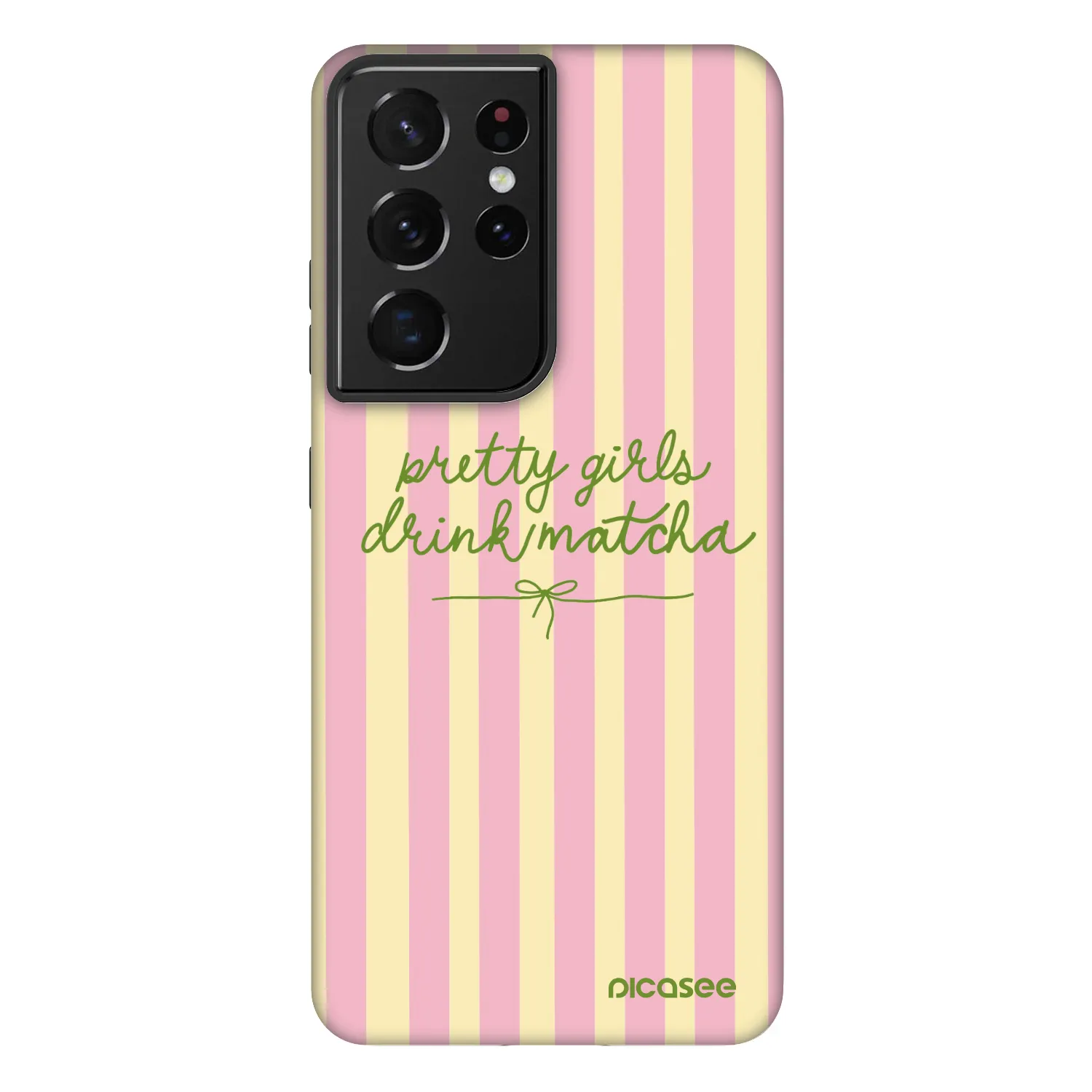 Picasee Fashion Case pro Samsung Galaxy S21 Ultra 5G G998B - Pretty matcha