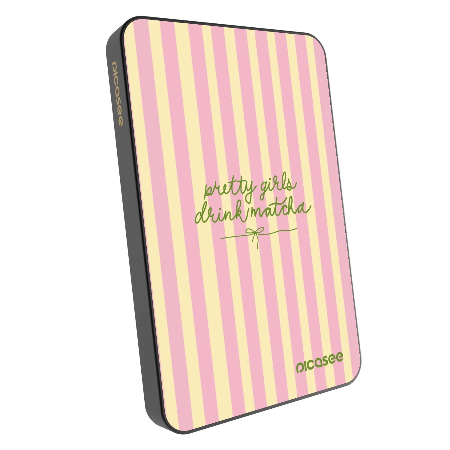 Picasee Powerbanka s MagSafe 5 000 mAh Šedá - Pretty matcha