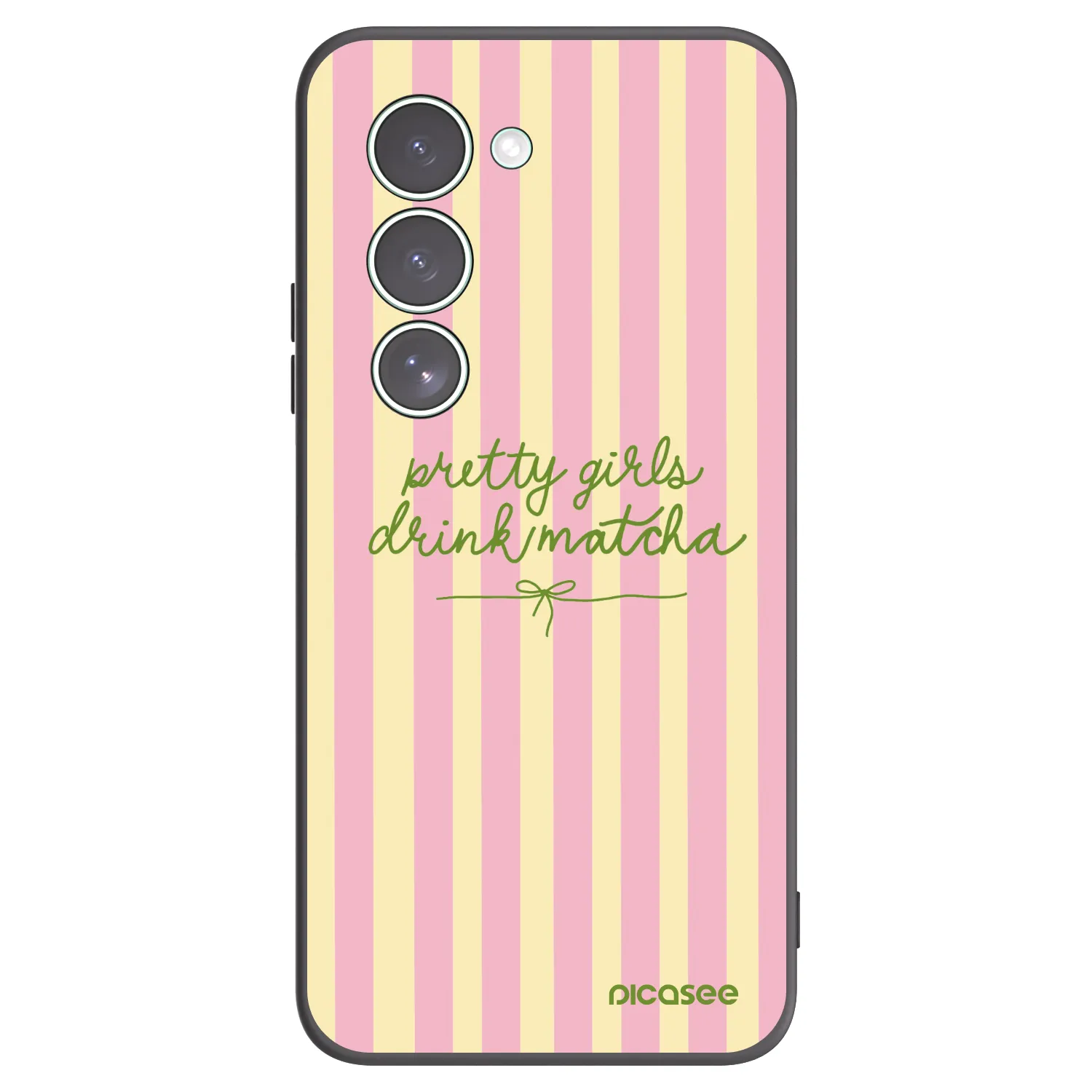 Picasee silikonový černý obal pro Xiaomi Redmi 15 5G - Pretty matcha