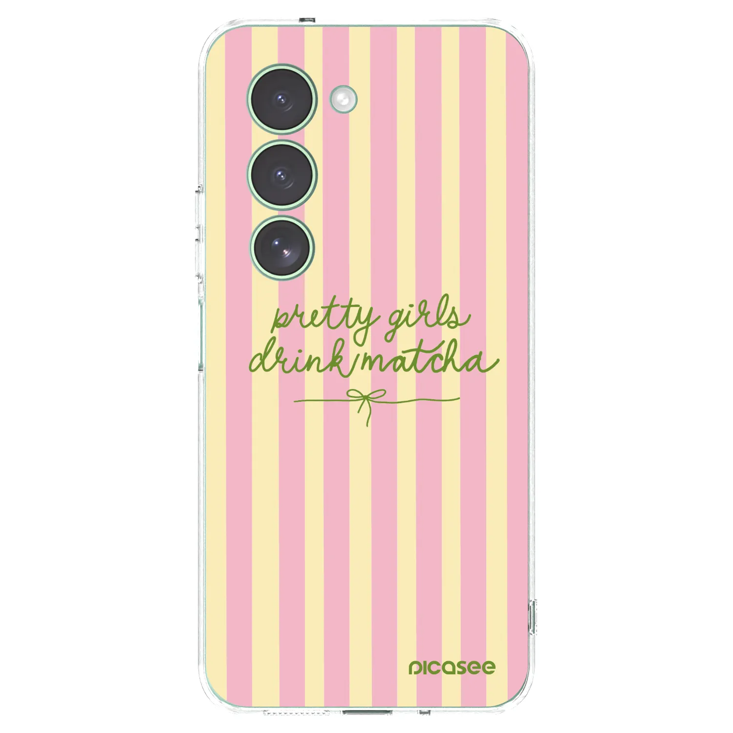 Picasee silikonový průhledný obal pro Xiaomi Redmi 15 5G - Pretty matcha