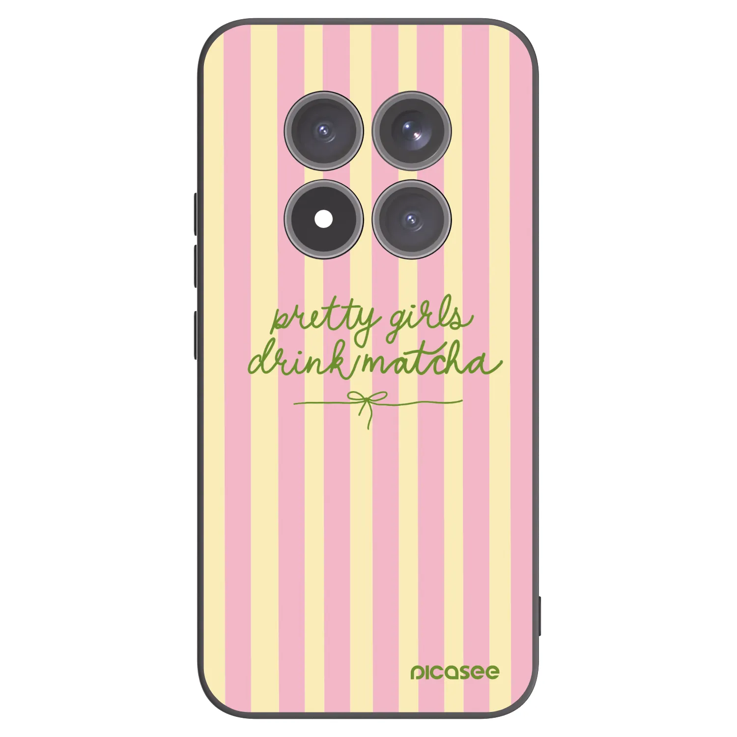 Picasee silikonový černý obal pro Xiaomi Redmi Note 15 Pro+ - Pretty matcha