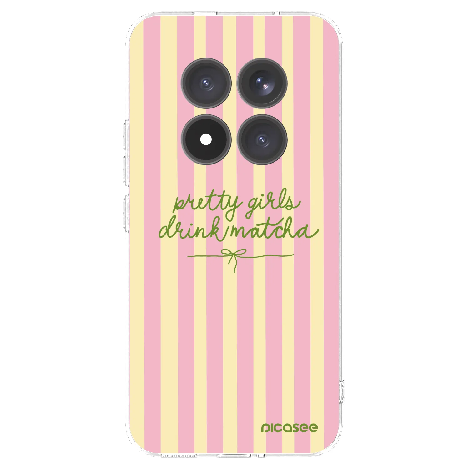 Picasee silikonový průhledný obal pro Xiaomi Redmi Note 15 Pro+ - Pretty matcha