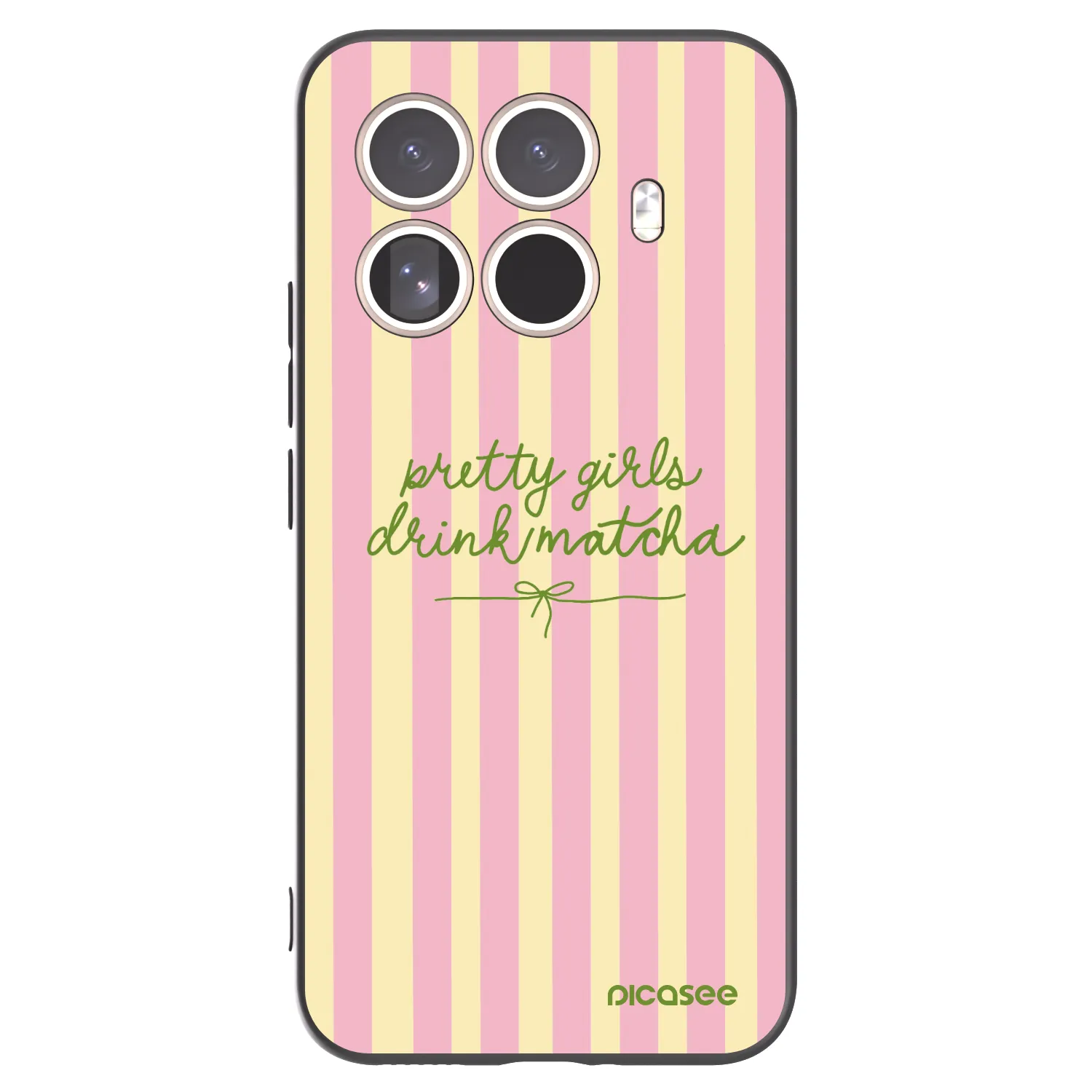 Picasee silikonový černý obal pro Xiaomi 15T Pro - Pretty matcha