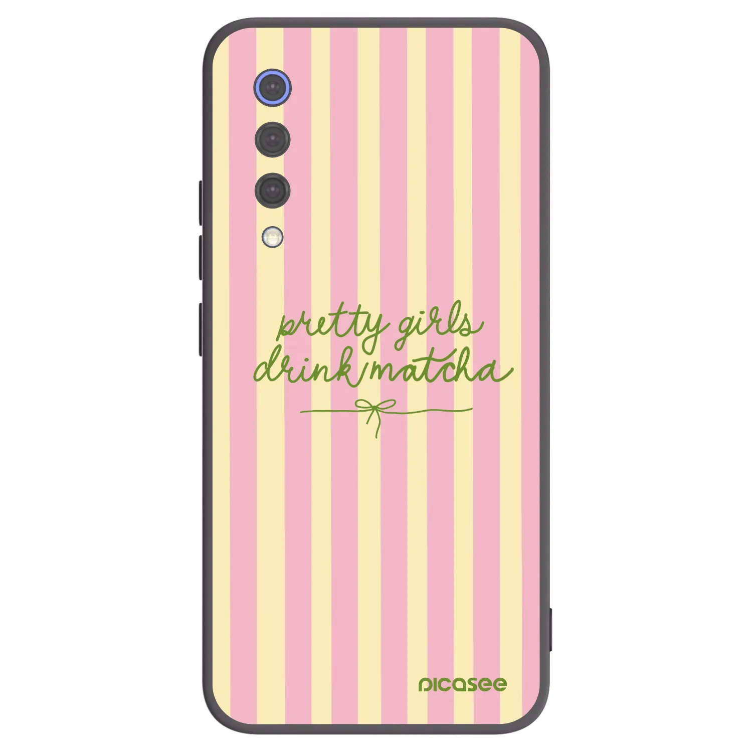 Picasee silikonový černý obal pro Xiaomi Mi 9 SE - Pretty matcha