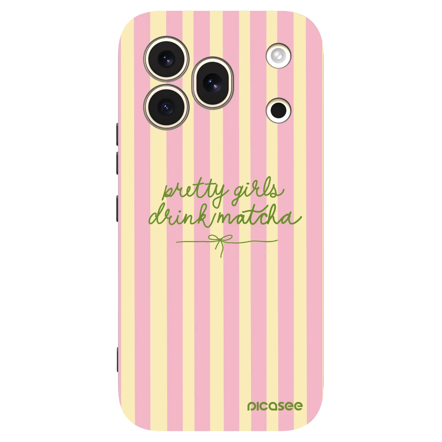 Picasee silikonový černý obal pro Honor 600 Pro - Pretty matcha
