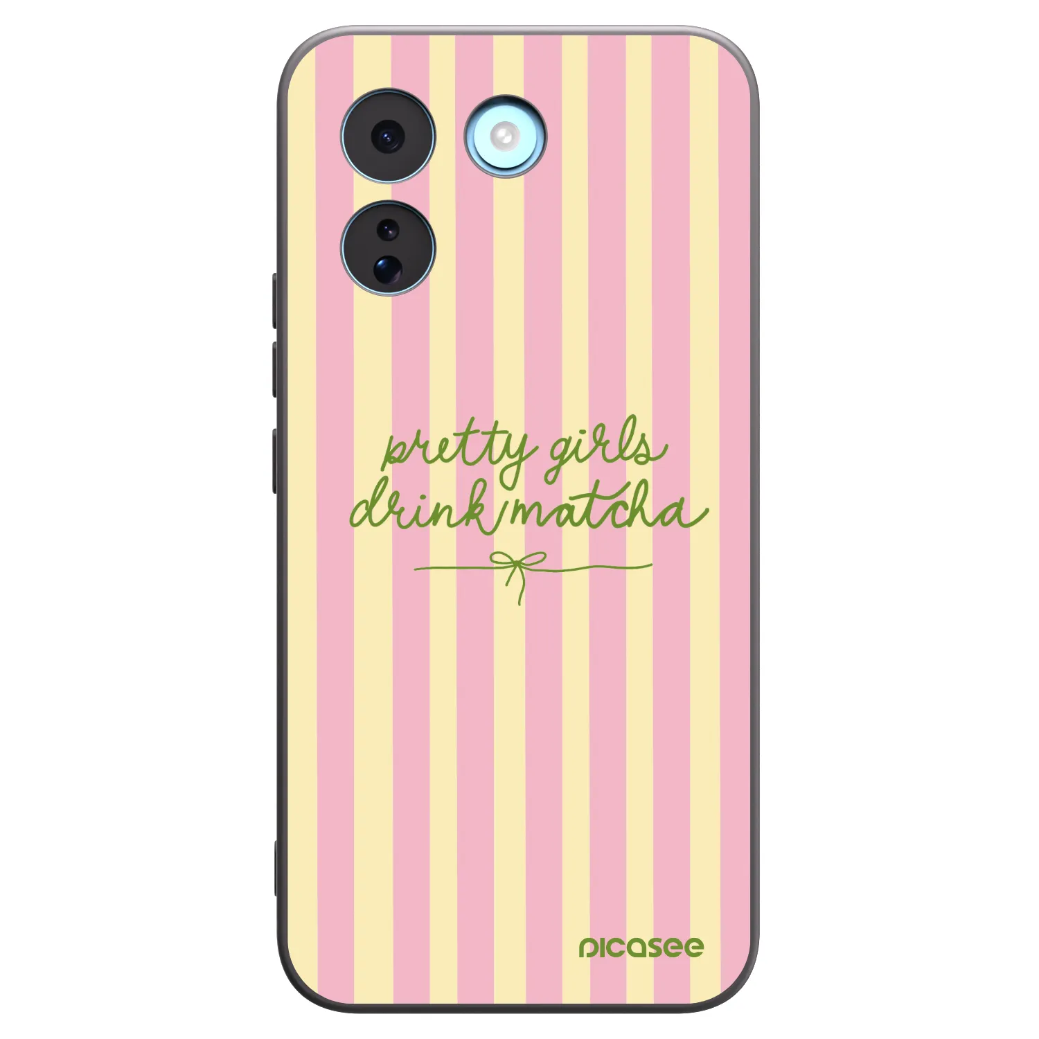 Picasee silikonový černý obal pro Xiaomi Redmi Note 17 Pro MAX 5G - Pretty matcha
