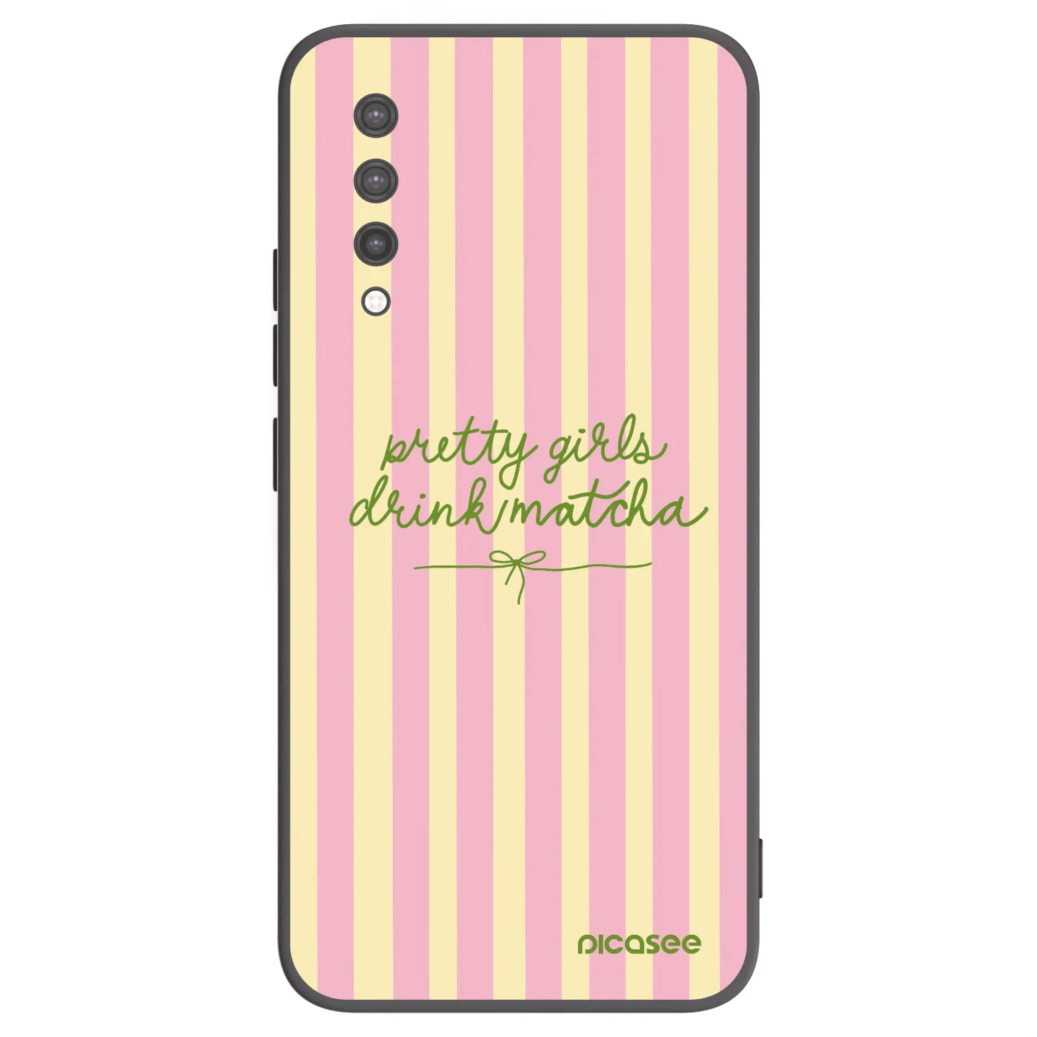 Picasee silikonový černý obal pro Xiaomi Mi 9 Lite - Pretty matcha