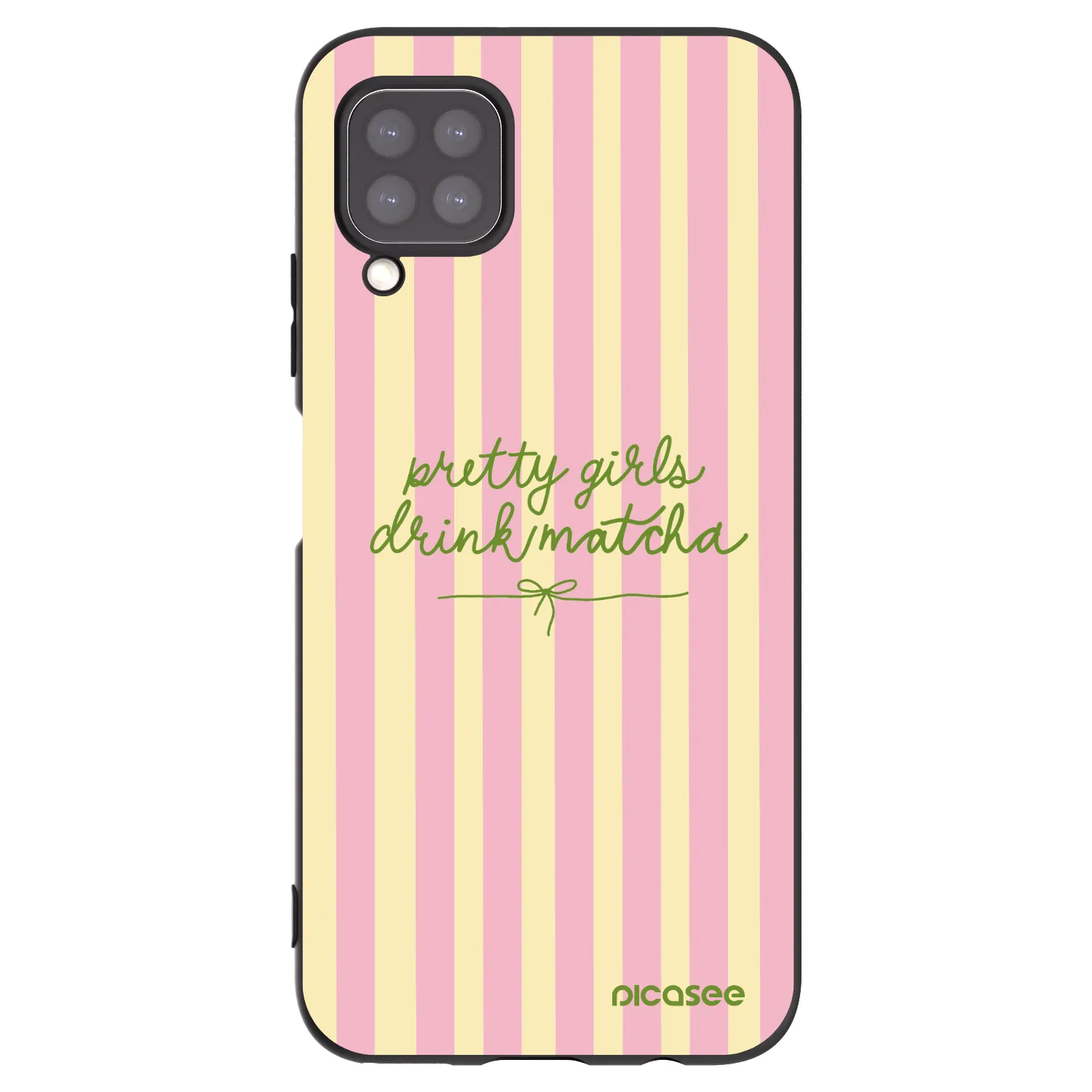 Picasee silikonový černý obal pro Huawei P40 Lite - Pretty matcha