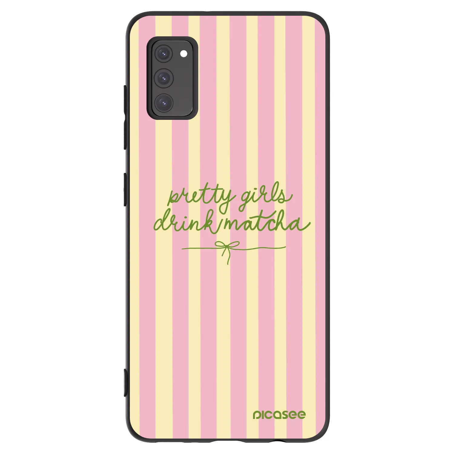 Picasee silikonový černý obal pro Samsung Galaxy A41 A415F - Pretty matcha