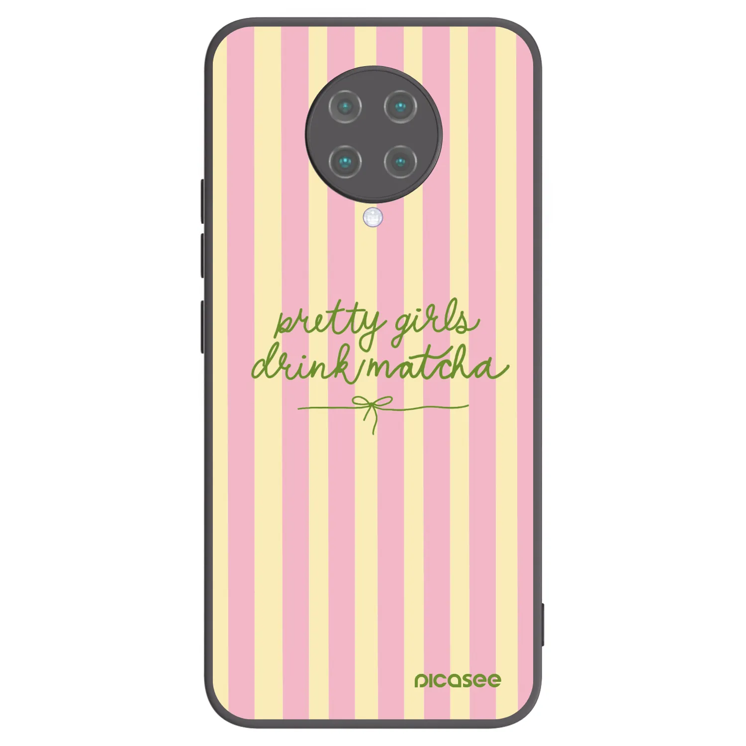 Picasee silikonový černý obal pro Xiaomi Poco F2 Pro - Pretty matcha