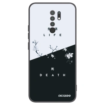 Picasee silikonový černý obal pro Xiaomi Redmi 9 - Živý - Mrtvý