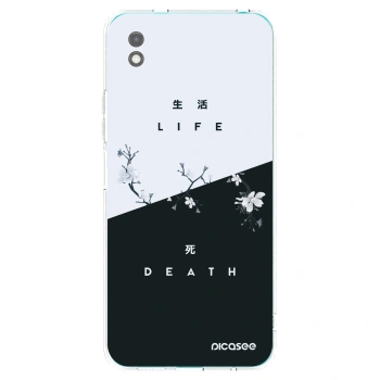 Picasee silikonový černý obal pro Xiaomi Redmi 9A - Živý - Mrtvý