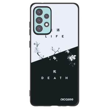 Picasee silikonový černý obal pro Samsung Galaxy A72 A725F - Živý - Mrtvý