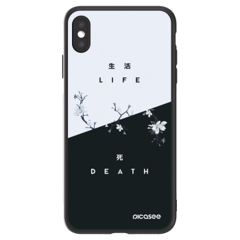 Picasee ULTIMATE CASE pro Apple iPhone XS Max - Živý - Mrtvý