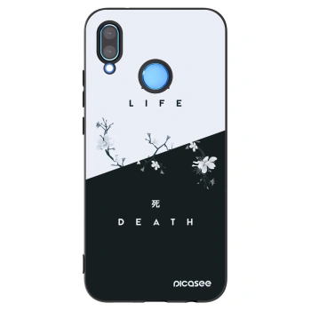 Picasee silikonový černý obal pro Huawei P20 Lite - Živý - Mrtvý