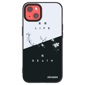 Picasee silikonový černý obal pro Apple iPhone 13 - Živý - Mrtvý