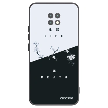 Picasee silikonový černý obal pro Xiaomi Redmi Note 9T - Živý - Mrtvý