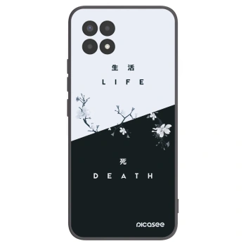 Picasee silikonový černý obal pro Realme 8i - Živý - Mrtvý