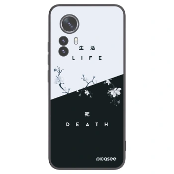 Picasee silikonový černý obal pro Xiaomi 12 Pro - Živý - Mrtvý