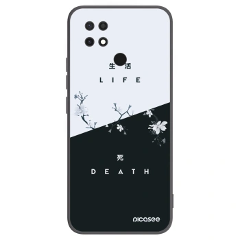Picasee silikonový černý obal pro Xiaomi Redmi 10C - Živý - Mrtvý