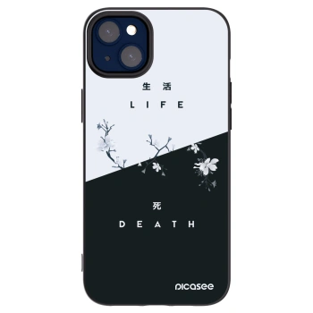 Picasee silikonový černý obal pro Apple iPhone 14 Plus - Živý - Mrtvý