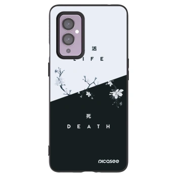 Picasee silikonový černý obal pro OnePlus 9 - Živý - Mrtvý