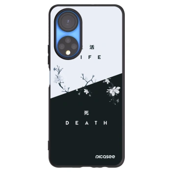 Picasee silikonový černý obal pro Honor X7 - Živý - Mrtvý