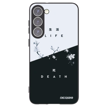 Picasee silikonový černý obal pro Samsung Galaxy S23+ 5G - Živý - Mrtvý