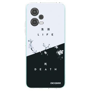 Picasee silikonový průhledný obal pro Xiaomi Poco X5 - Živý - Mrtvý